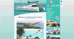 Desktop Screenshot of alcazar-yachtcharter.com